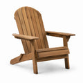 Chaise Adirondack en Bois de Teck Marron